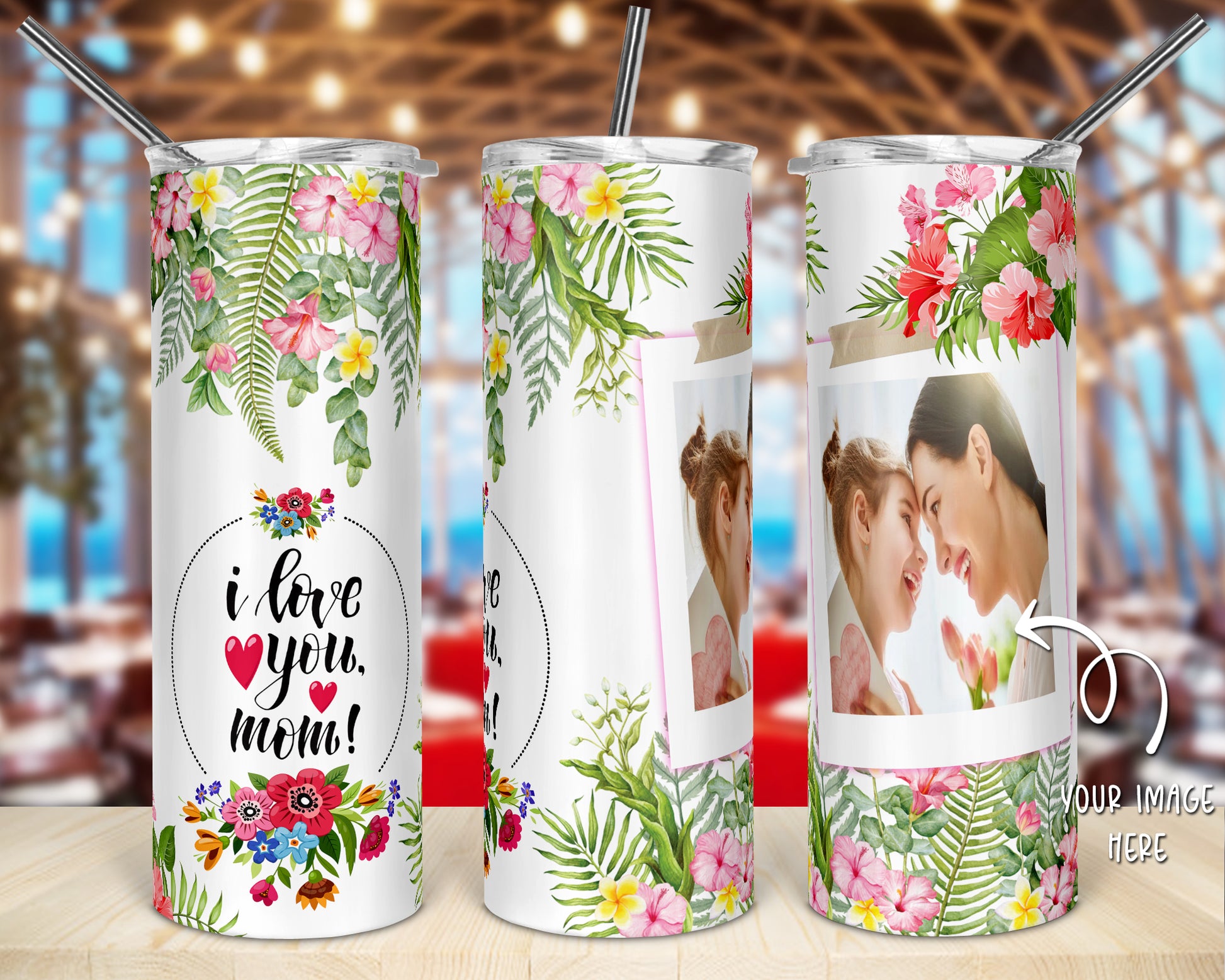 #1 Mom - Mother's Day Gifts For Mom - 20 Oz Tumbler